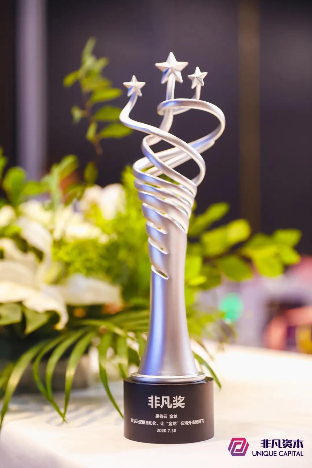 榜單揭曉！星谷云斬獲2020非凡大賞外貿營銷優(yōu)選案例